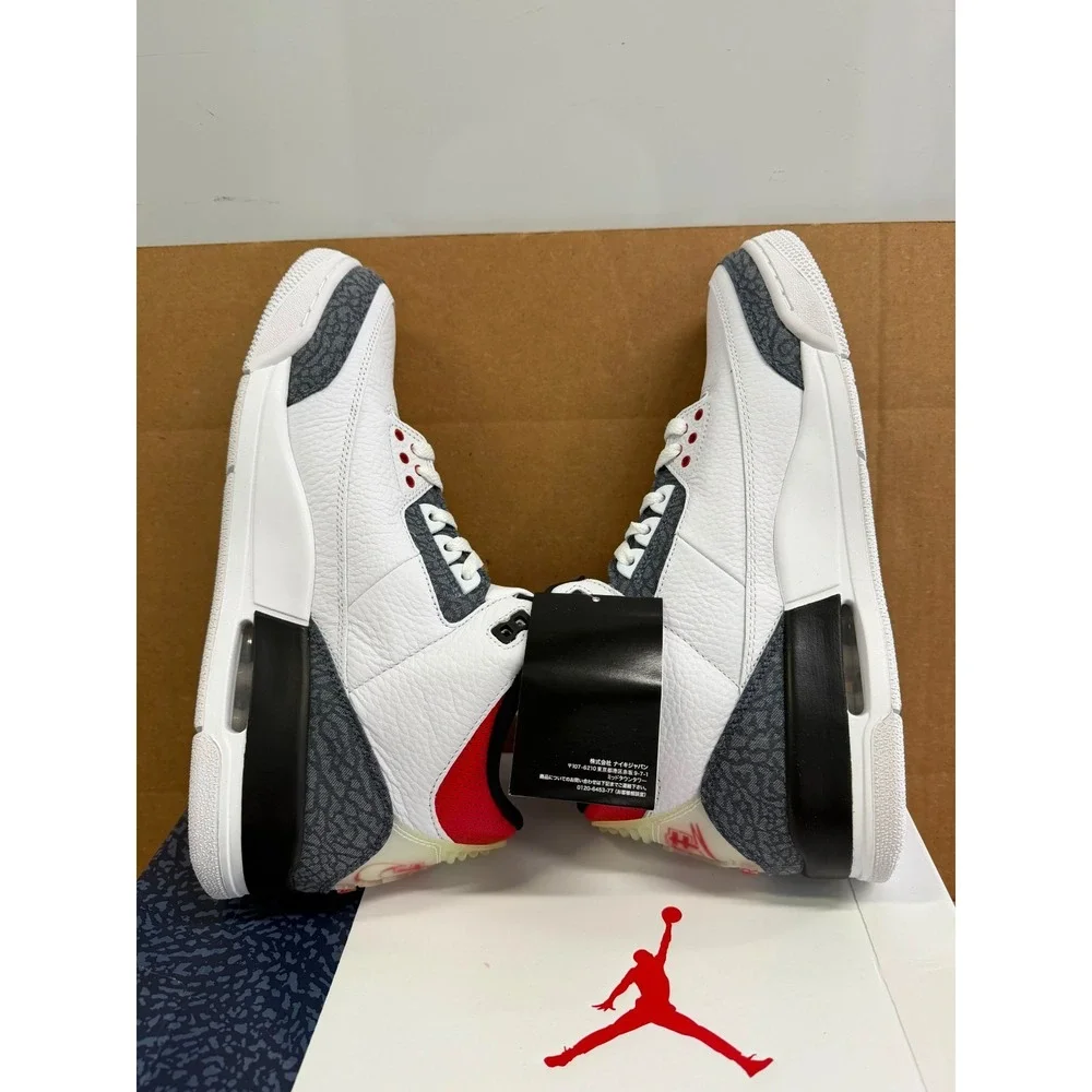 NWB Nike Air Jordan 3 Retro SE-T Sneakers Japan Exclusive Fire Red Size 11 US